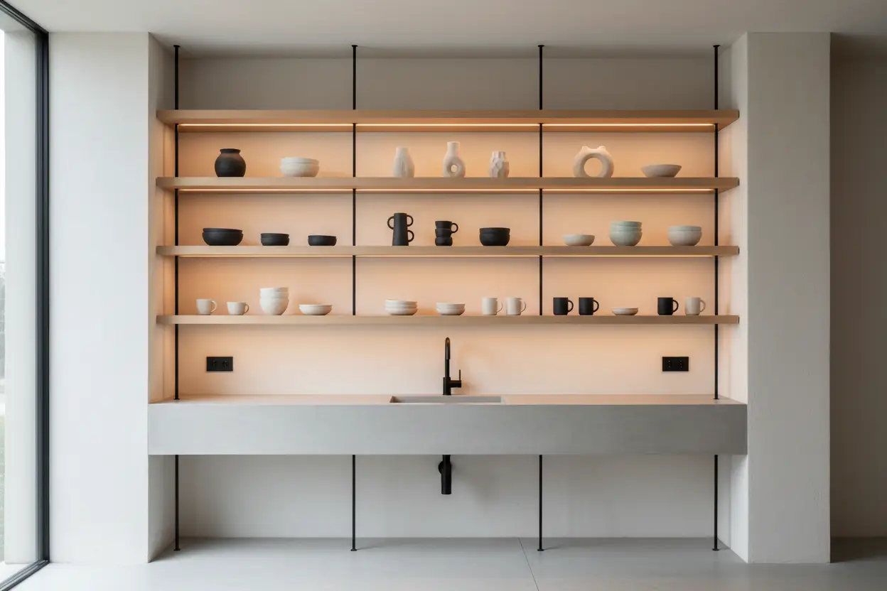 Appartement haussmannien — Cuisine d'Architecte