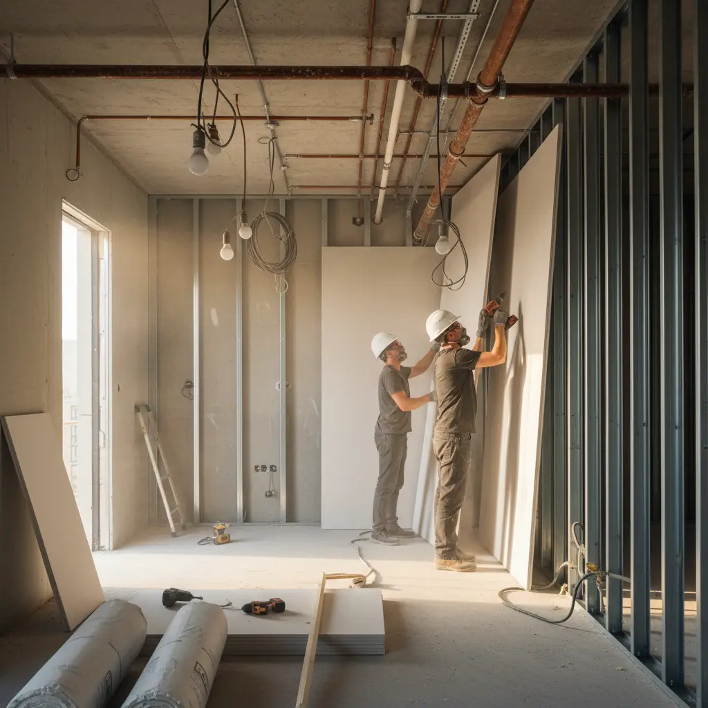 Appartement haussmannien — De la structure au foyer finalisé